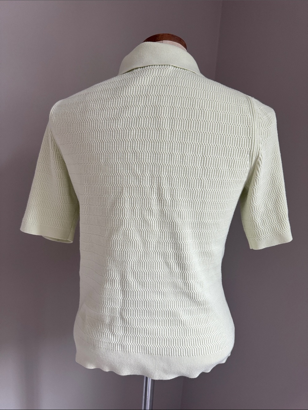Banana Republic mint green sweater polo - Picture 2 of 8